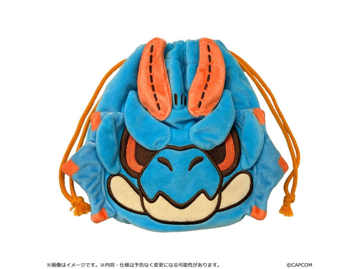 モンスターハンター モンでふぉ 巾着ポーチ ラギアクルス