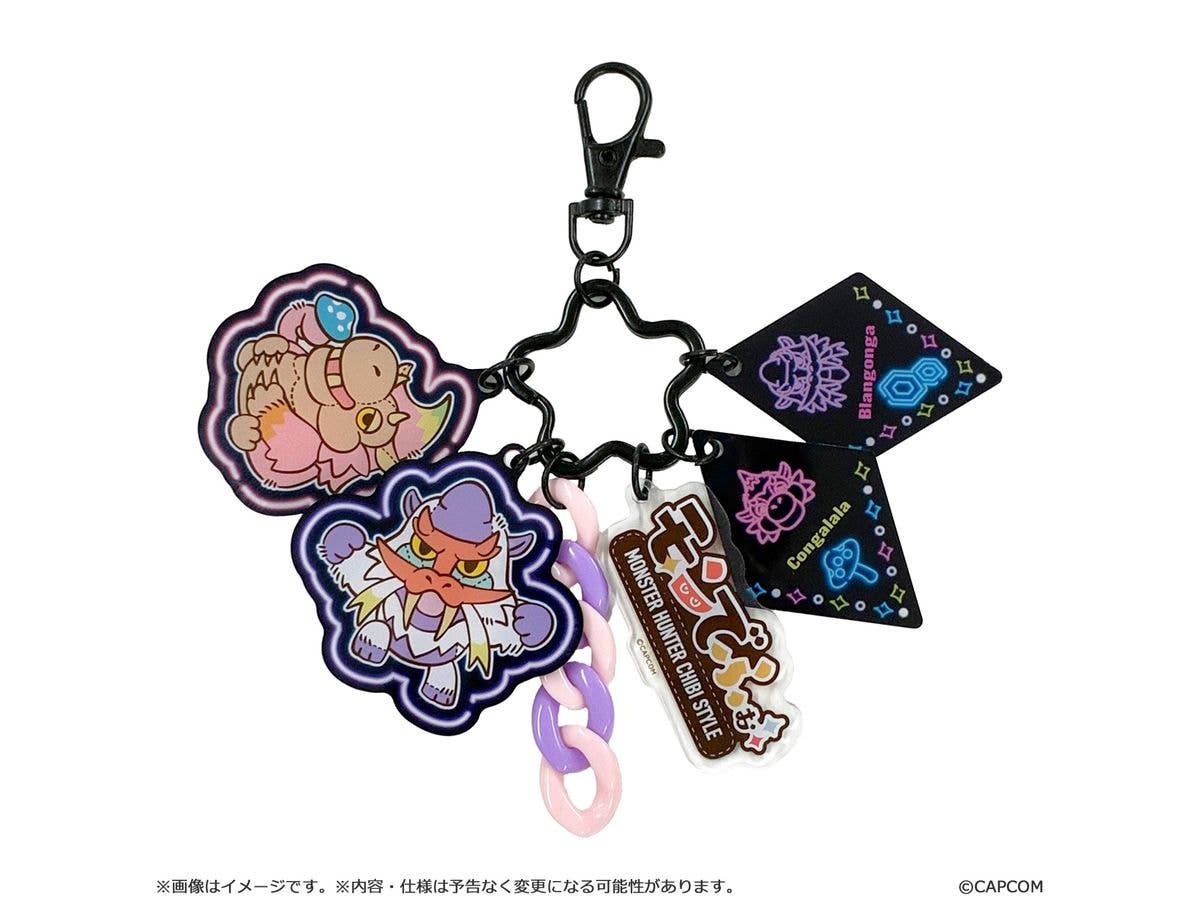 モンスターハンター モンでふぉ じゃらじゃらアクリルキーホルダー ドドブランゴ & ババコンガ