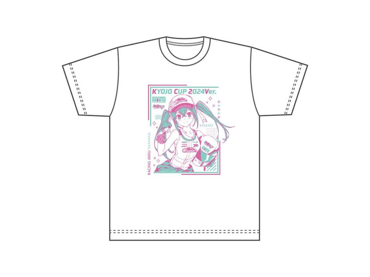 初音ミク レーシングプロジェクト: レーシングミク KYOJO CUP 2024Ver. Tシャツ (XLサイズ) (再販)