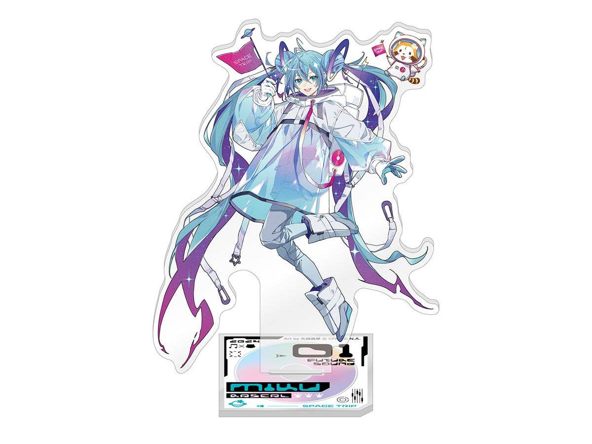 初音ミク x ラスカル 2024 アクリルスタンド / 初音ミク