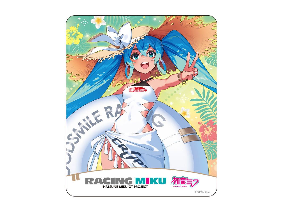 初音ミク GTプロジェクト: レーシングミク 2024 Tropical Ver. マグネットカーステッカー (再販)