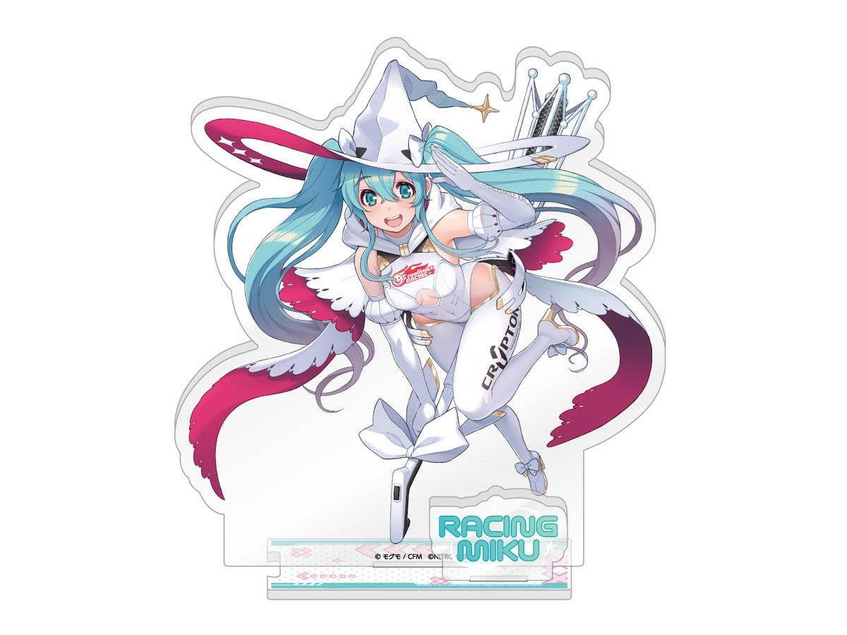 初音ミク GTプロジェクト: レーシングミク 2024Ver.x すーぱーそに子 つながるアクリルスタンド / A (再販)