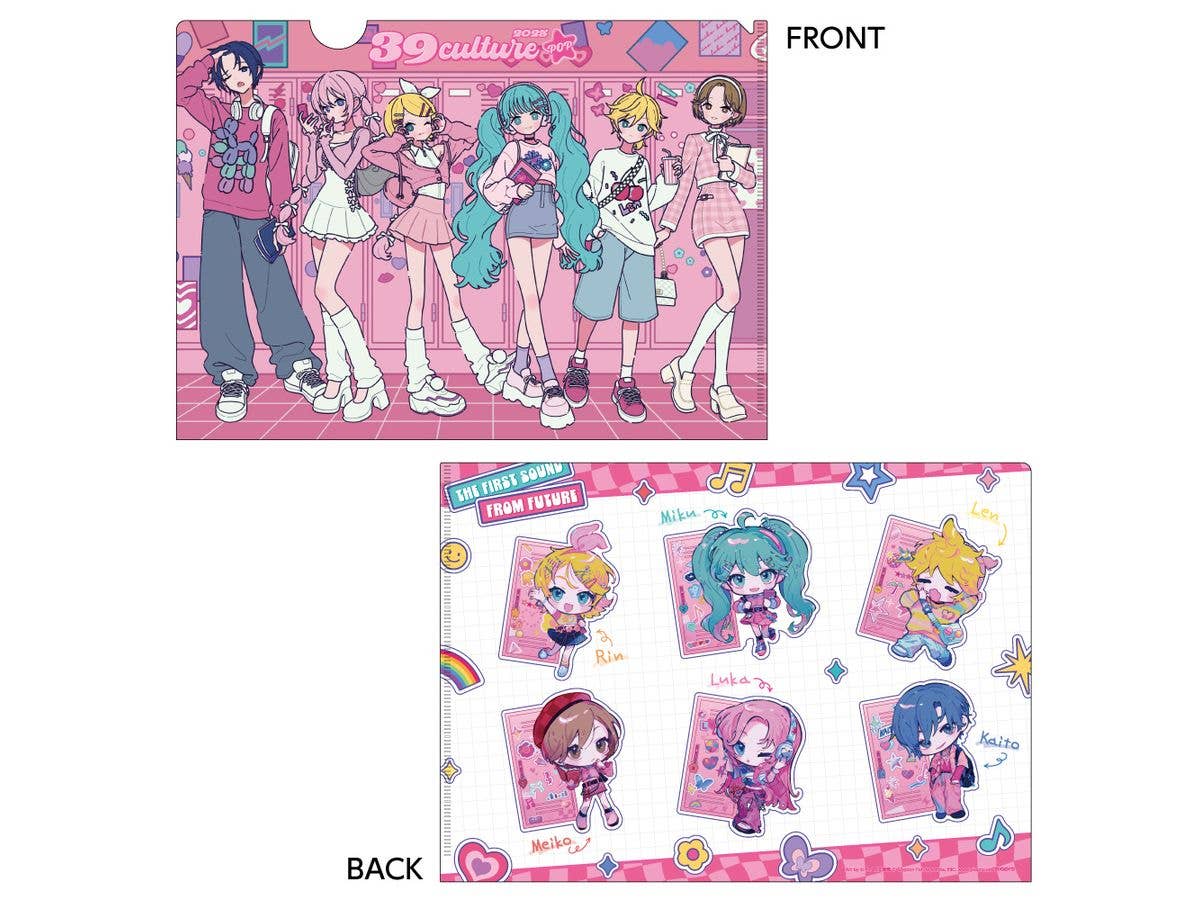 39Culture 2025: POP クリアファイル