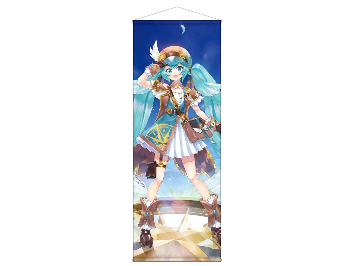 初音ミク: ねんどろいど 100番記念展示会 等身大タペストリー