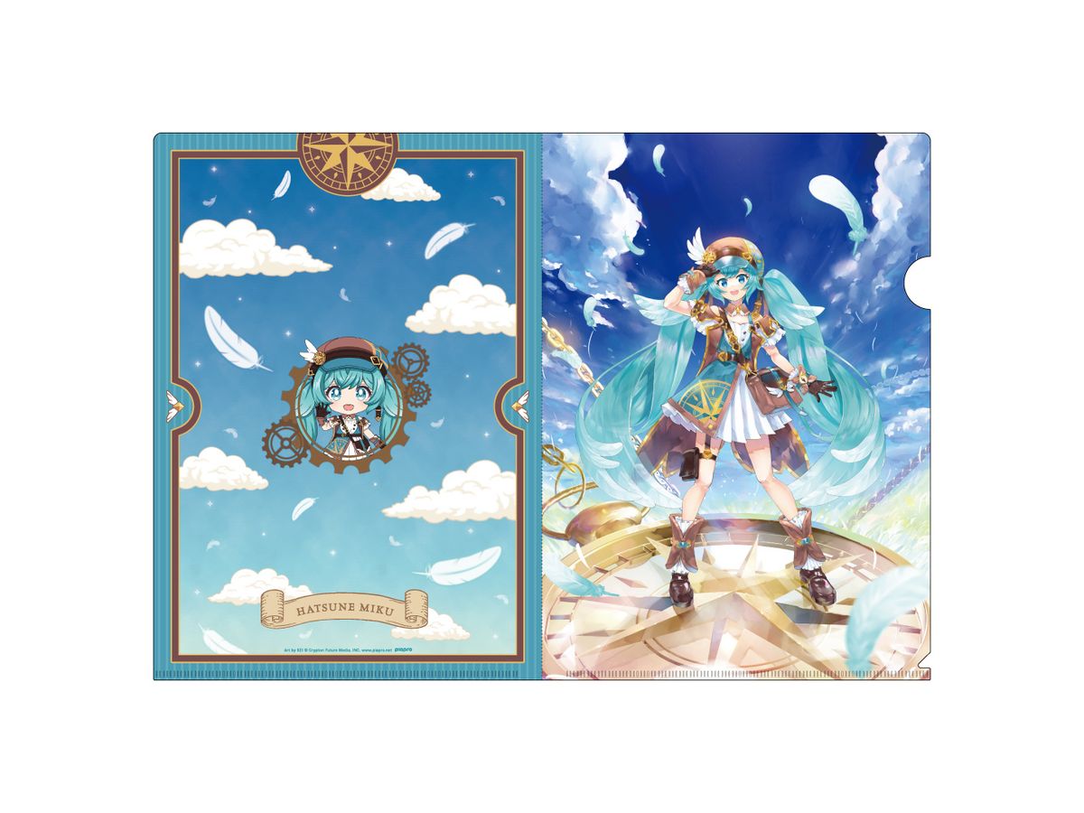 初音ミク: ねんどろいど 100番記念展示会 クリアファイル