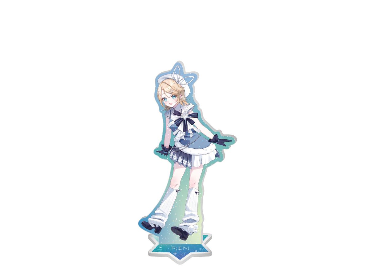 SNOW MIKU 2025: ラメ入りアクリルスタンド 鏡音リン みすみver.