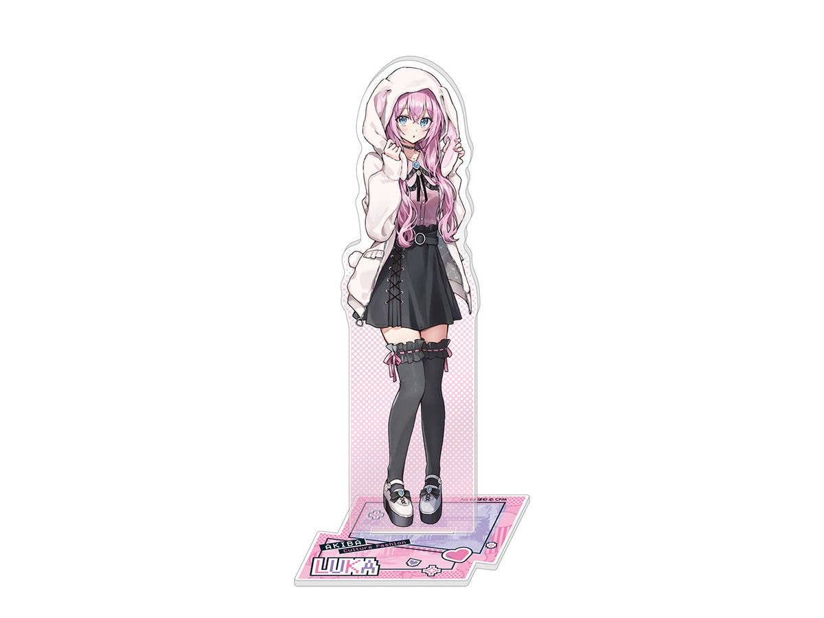 初音ミク: アクリルスタンド akiba culture fashion / 巡音ルカ