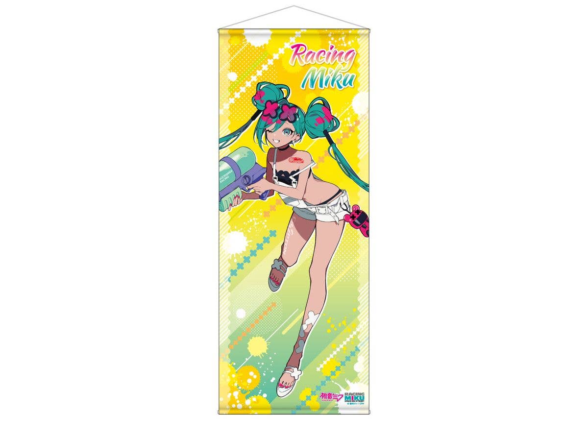 初音ミク GTプロジェクト: レーシングミク 2025 セパンVer.等身大タペストリー