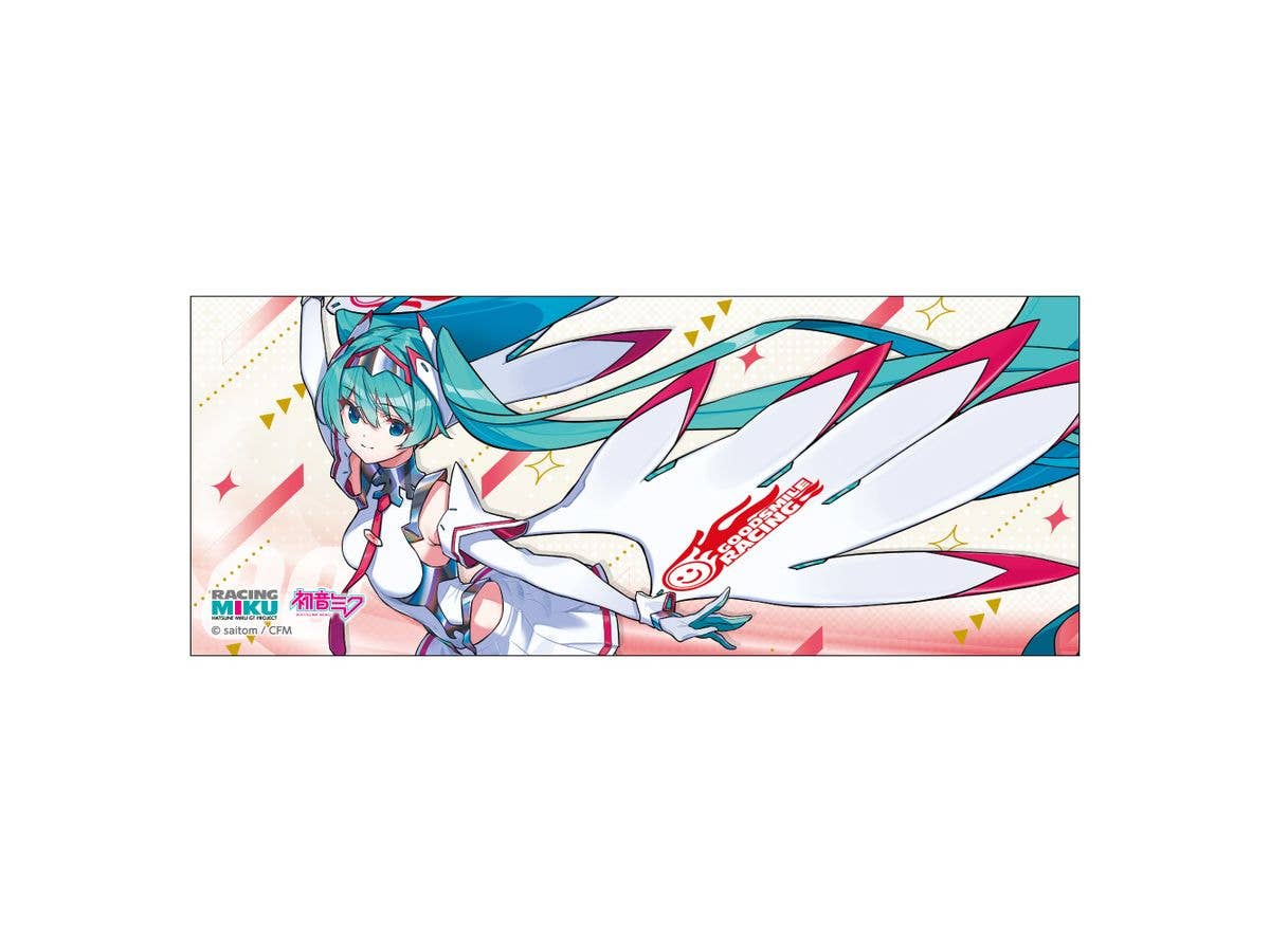 初音ミク GTプロジェクト: レーシングVer.SPA 2025応援Ver. フェイスタオル