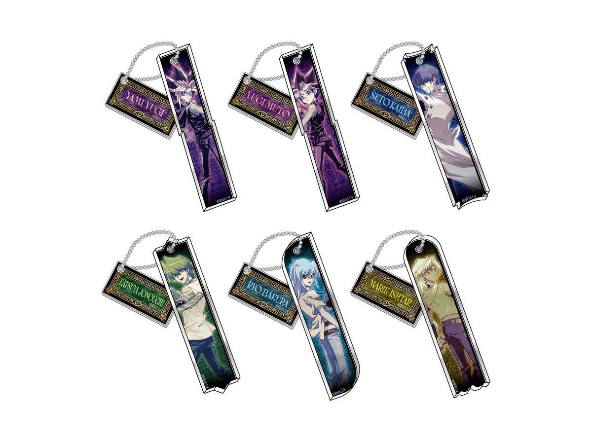 遊戯王デュエルモンスターズ: トレーディングロッカーキーホルダー 1Box 6pcs