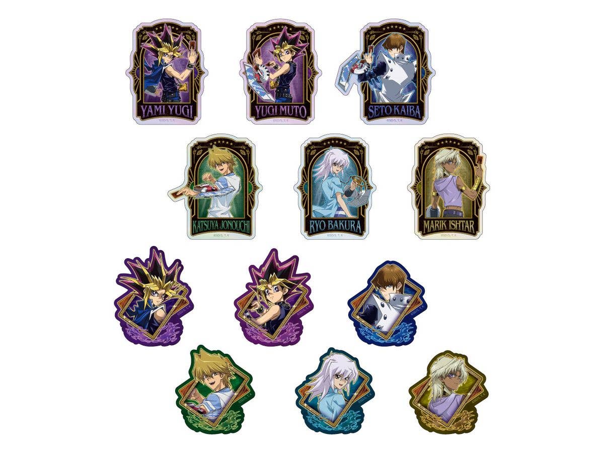 遊戯王デュエルモンスターズ: トレーディングトラベルステッカー 1Box 12pcs