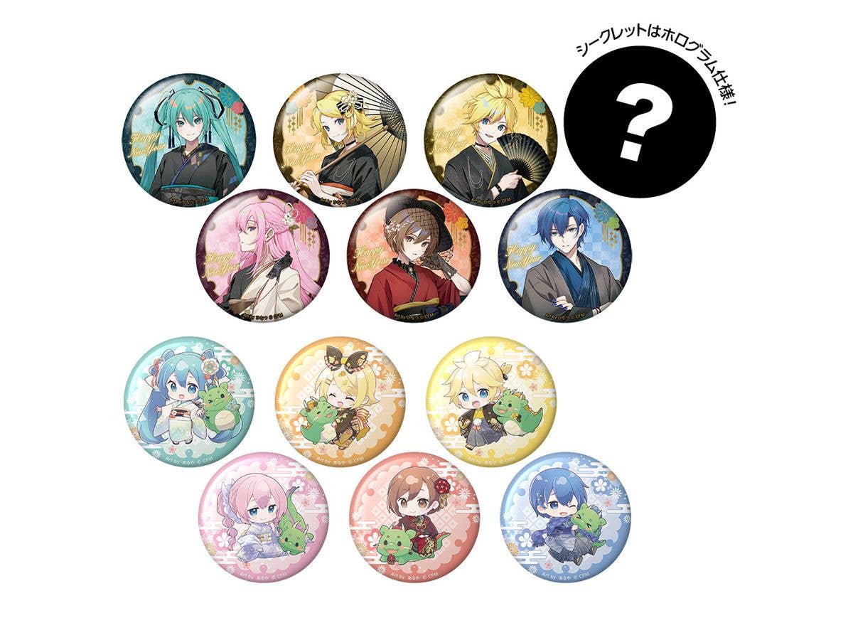 初音ミク New Year SHOP 2024 トレーディング 缶バッジ 1Box 13pcs