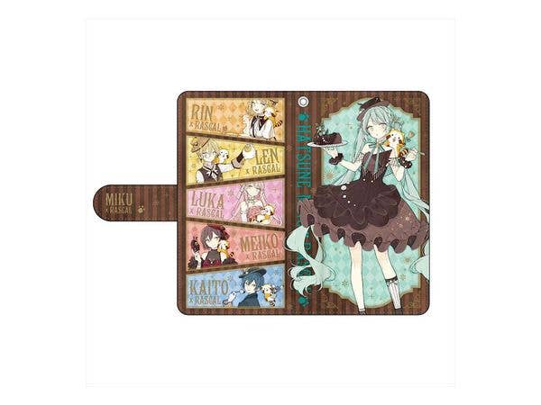 初音ミクxラスカル: 2020冬 手帳型スマートフォンケース