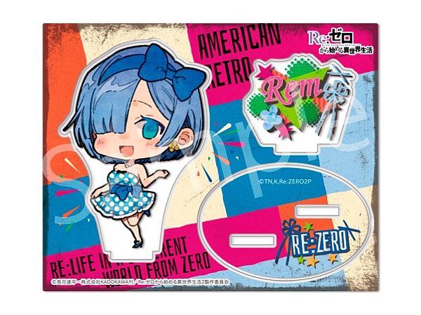 Re:ゼロから始める異世界生活 第2期 アクリルスタンド レム アメリカンレトロver.
