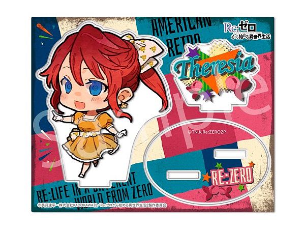 Re:ゼロから始める異世界生活 第2期 アクリルスタンド テレシア アメリカンレトロver.