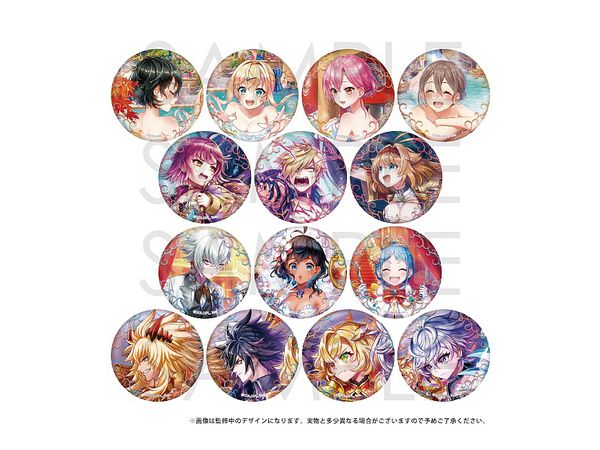 白猫プロジェクト イベントビジュアルトレーディング缶バッジ vol.2 1Box 14pcs