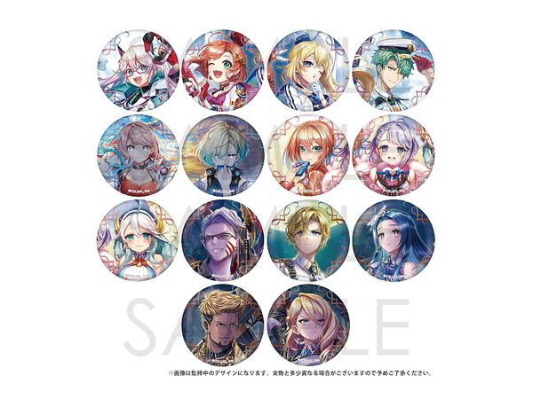 白猫プロジェクト イベントビジュアルトレーディング缶バッジ vol.3 1Box 14pcs