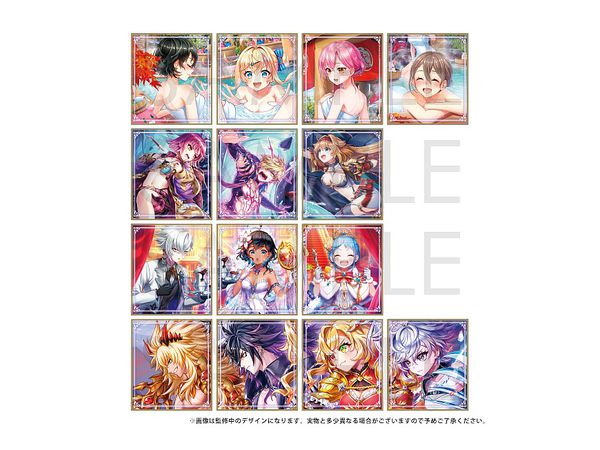 白猫プロジェクト トレーディングミニ色紙 1Box 14pcs