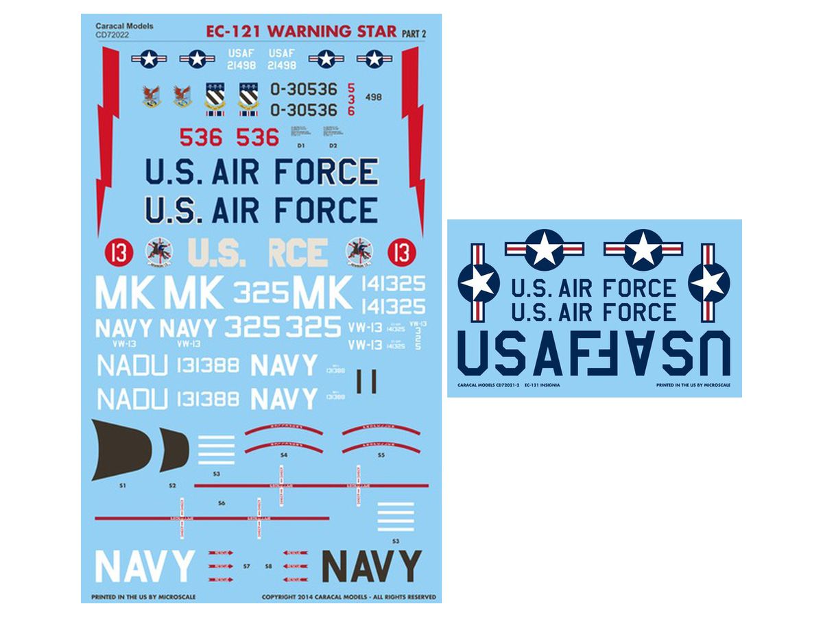 1/72 アメリカ空軍/海軍 EC-121 ワーニングスター Part 2