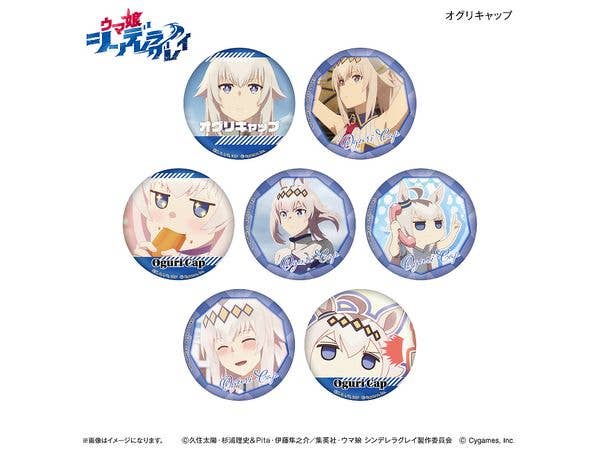 アニメ ウマ娘 シンデレラグレイ だけ缶 オグリキャップだけトレーディング缶バッジ 1Box 7pcs