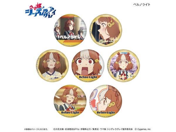 アニメ ウマ娘 シンデレラグレイ だけ缶 ベルノライトだけトレーディング缶バッジ 1Box 7pcs