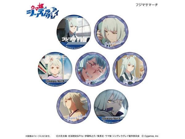 アニメ ウマ娘 シンデレラグレイ だけ缶 フジマサマーチだけトレーディング缶バッジ 1Box 7pcs