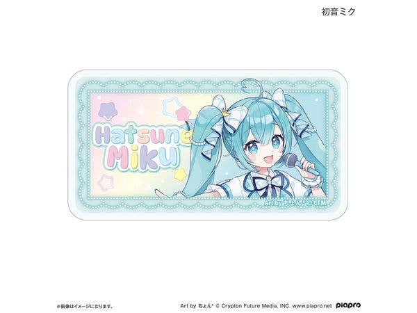 初音ミク + ピアプロキャラクターズ: 平成アイドル ネームバッジ 初音ミク