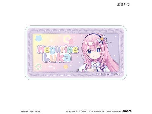 初音ミク + ピアプロキャラクターズ: 平成アイドル ネームバッジ 巡音ルカ