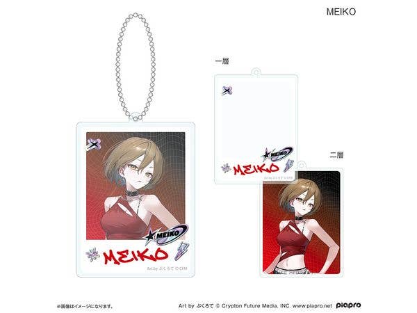 初音ミク + ピアプロキャラクターズ: 令和アイドル 二層アクリルキーホルダー MEIKO