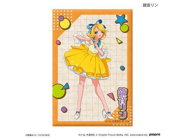 初音ミク + ピアプロキャラクターズ: 昭和アイドル ミニアートスタンド 鏡音リン