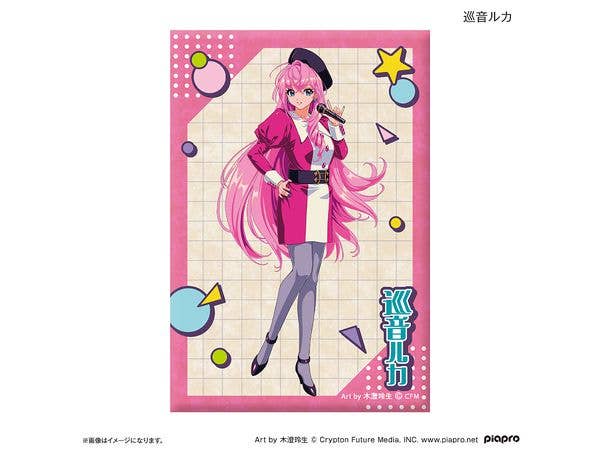 初音ミク + ピアプロキャラクターズ: 昭和アイドル ミニアートスタンド 巡音ルカ