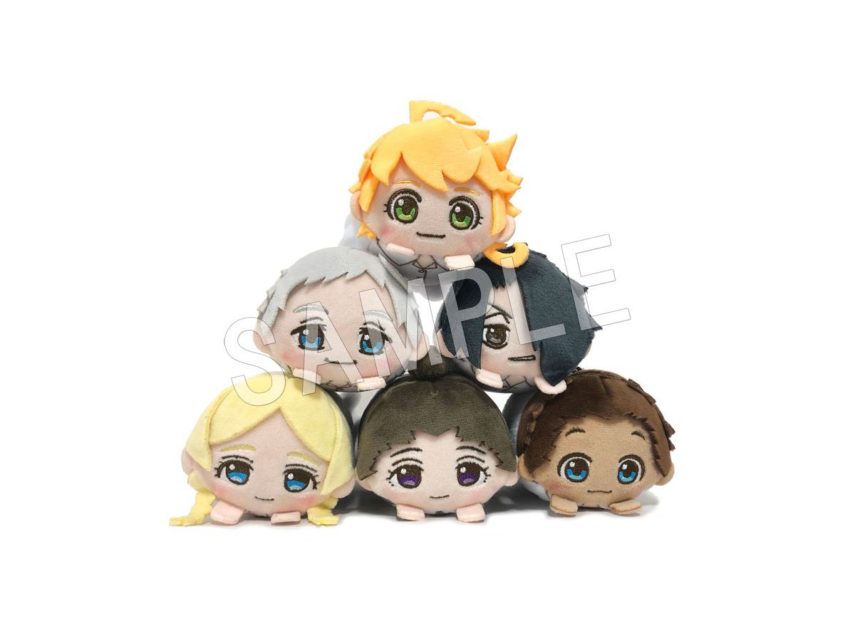 約束のネバーランド もちころりん ぬいぐるみマスコット 1Box 6pcs