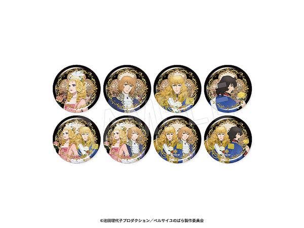 劇場アニメ ベルサイユのばら: 箔押し風缶バッジ 1Box 8pcs