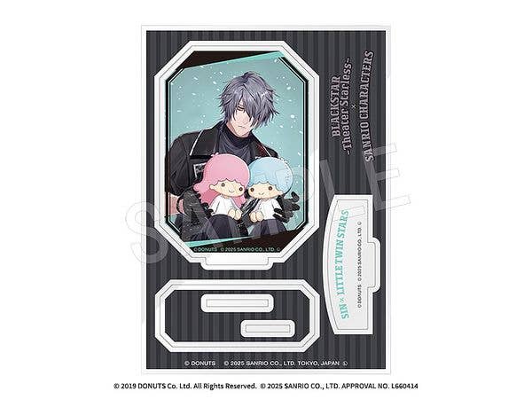 ブラックスター -Theater Starless- x サンリオキャラクターズ アクリルスタンド シン x リトルツインスターズ