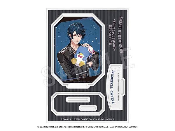ブラックスター -Theater Starless- x サンリオキャラクターズ アクリルスタンド 鷹見 x タキシードサム