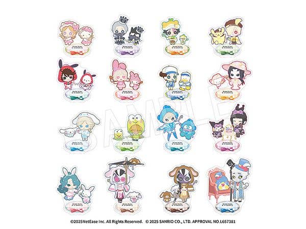 第五人格 x サンリオ: トレーディングアクリルスタンド (ミニキャラ) 1Box 16pcs