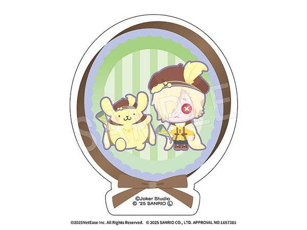 第五人格 x サンリオ: ダイカットステッカー 墓守 x ポムポムプリン