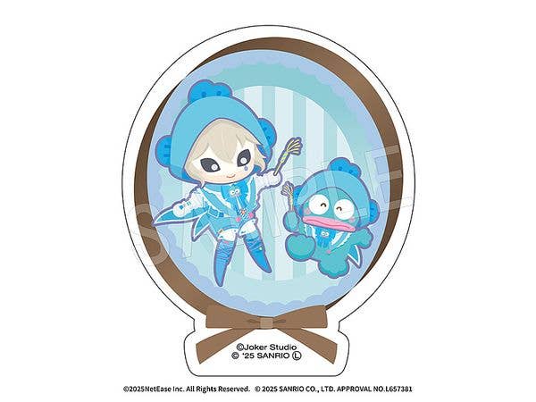第五人格 x サンリオ: ダイカットステッカー 夜の番人 x ハンギョドン