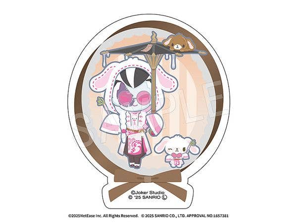 第五人格 x サンリオ: ダイカットステッカー 白無常 x シュガーバニーズ (しろうさ)