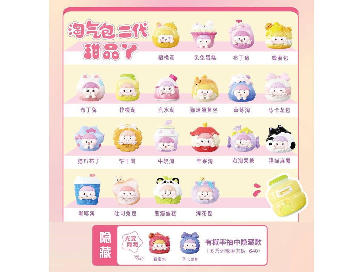 ぷくぷくスイーツコレクション2 1Box 8pcs