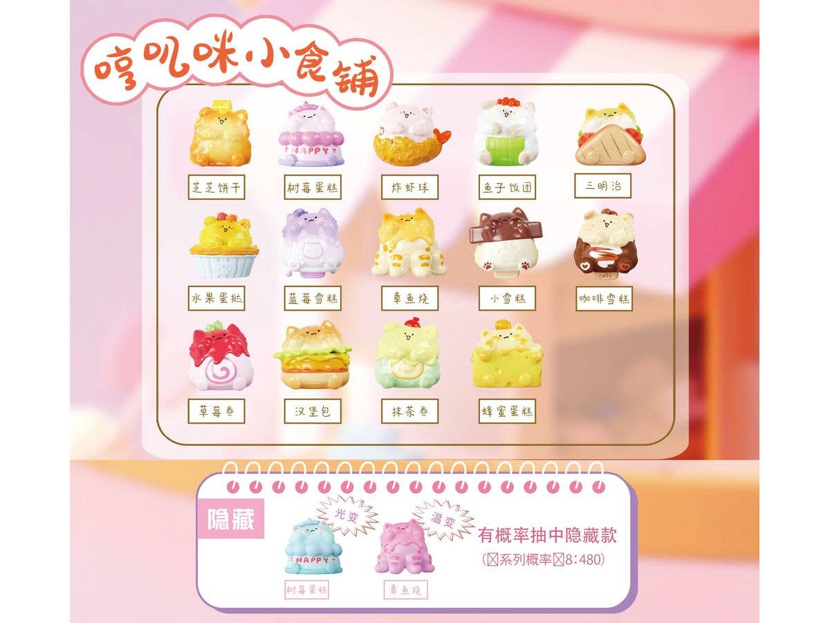 チュウジーミーのちいさなおやつ屋さん 1Box 10pcs