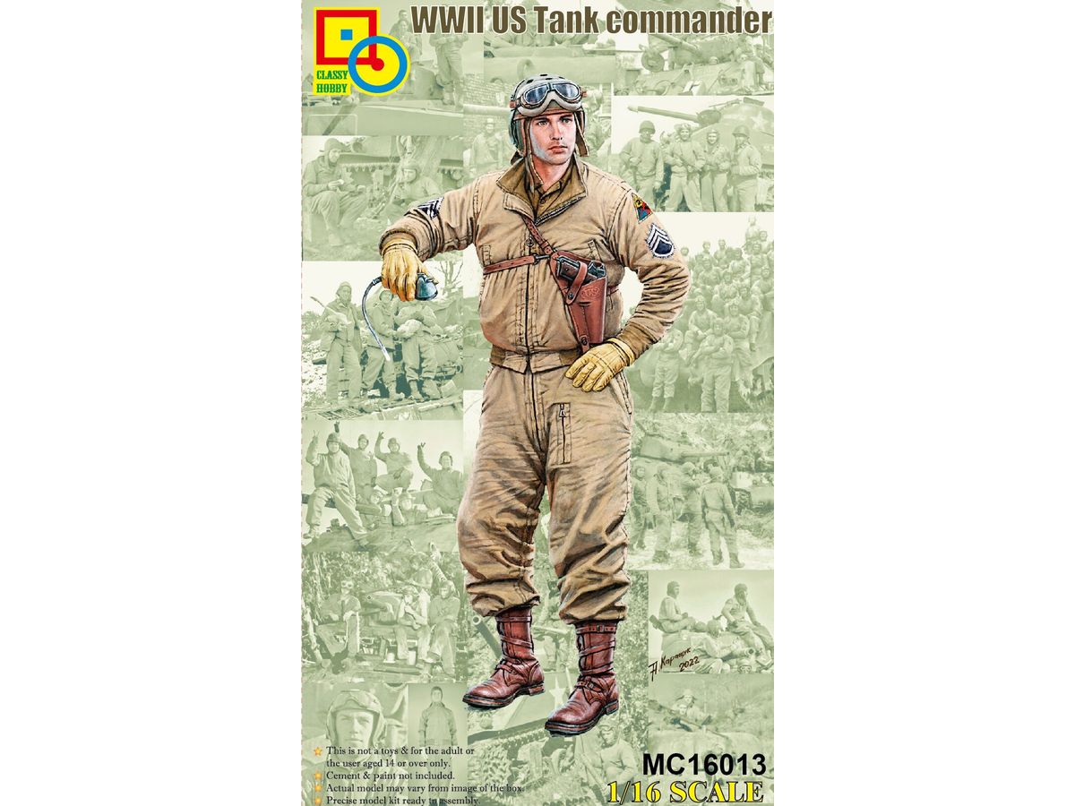 1/16 WW.II 米軍戦車長