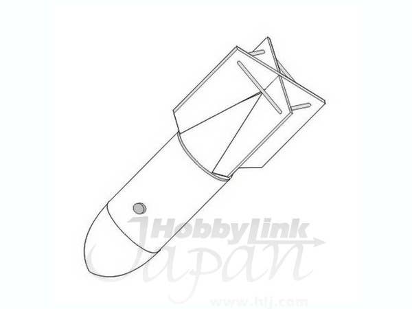 1/72 ドイツWWII 航空爆弾 SC500