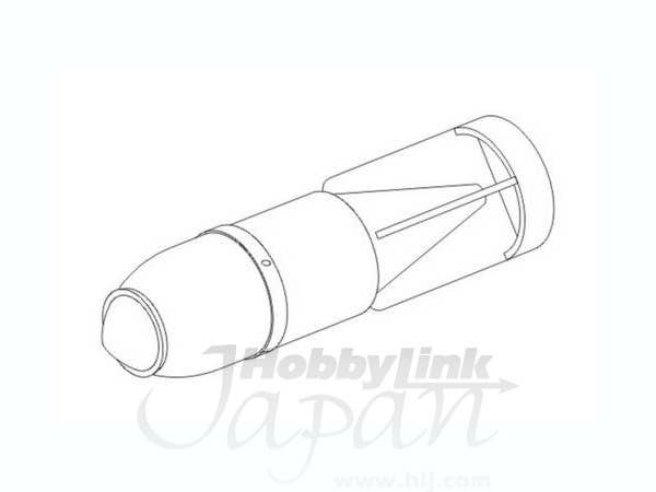 1/72 ドイツWWII 航空爆弾 SC1000ヘルマン