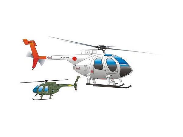 1/48 MD-500E/OH-6DA　コンバージョンセット (アカデミー用)