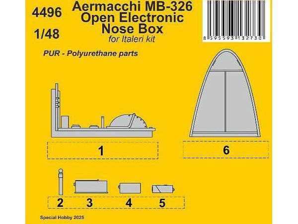 1/48 アエルマッキ MB-326 機首ディテールセット (イタレリ用)