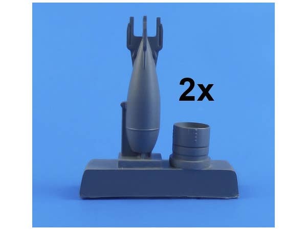 1/72 イギリス 500ポンド対潜爆弾(2個入り)