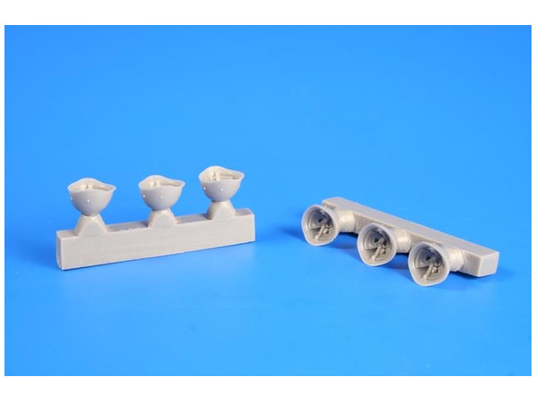 1/35 WWII ソ連軍用のヘルメット (6個入り)