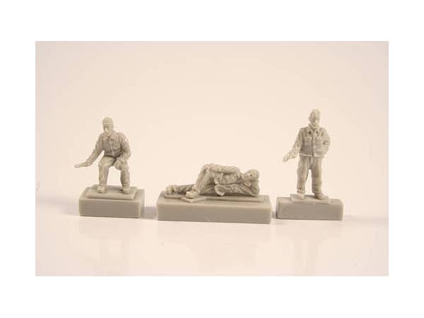 1/72 U-ボート U-IXC 艦内部屋で休憩中のクルーフィギュア