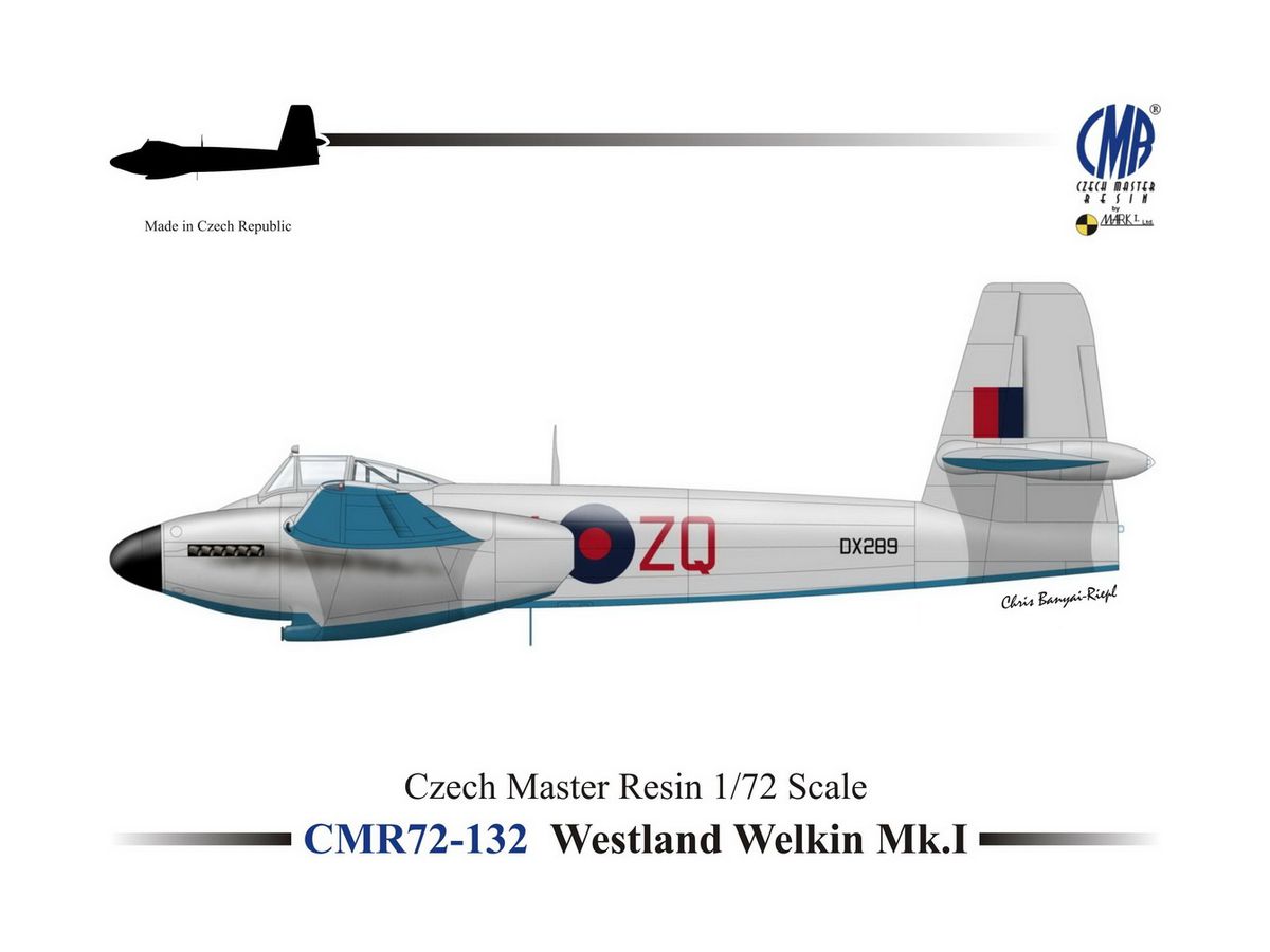 1/72 ウェストランド ウェルキン Mk.I 高高度戦闘機